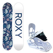 Roxy Kids Poppy Snowboard Package with Bindings