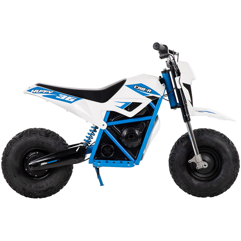 Huffy CR8-R Electric Mini Bike, White image number 1