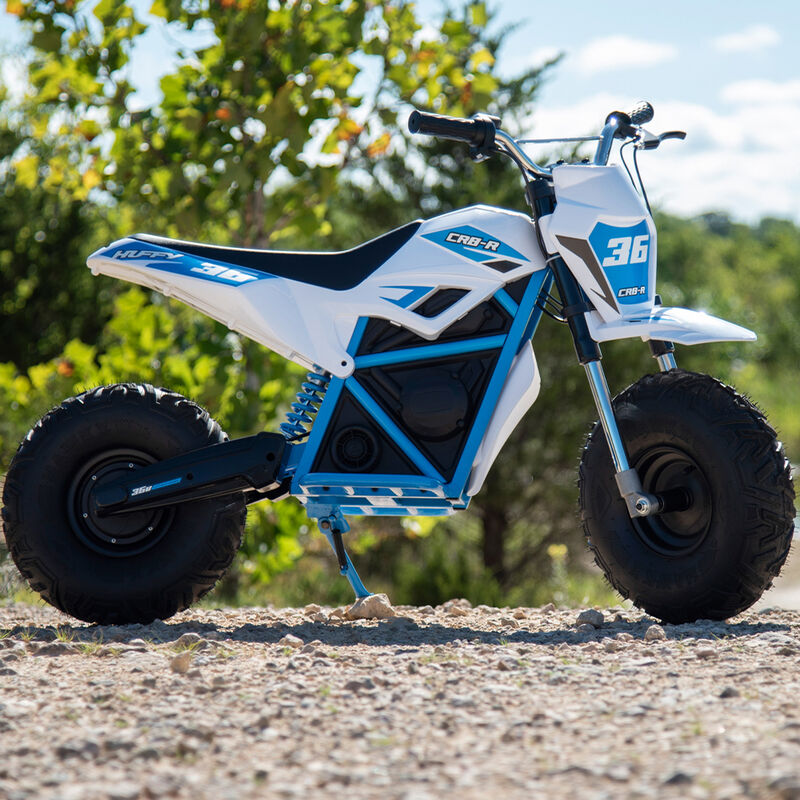 Huffy CR8-R Electric Mini Bike, White image number 7